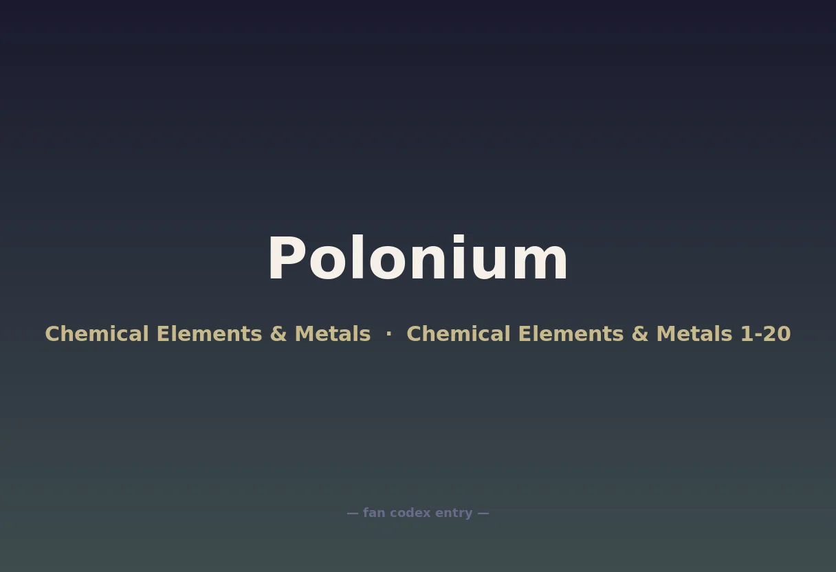 Polonium