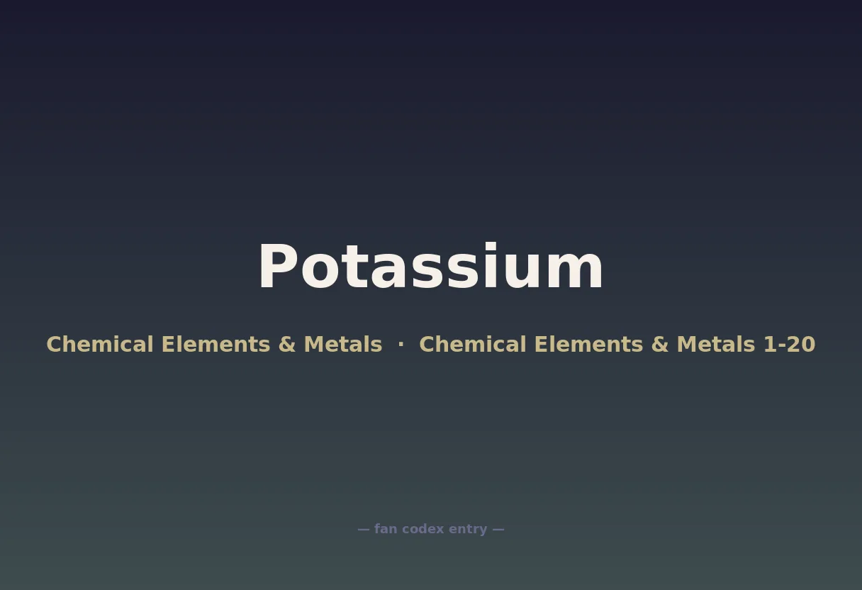 Potassium