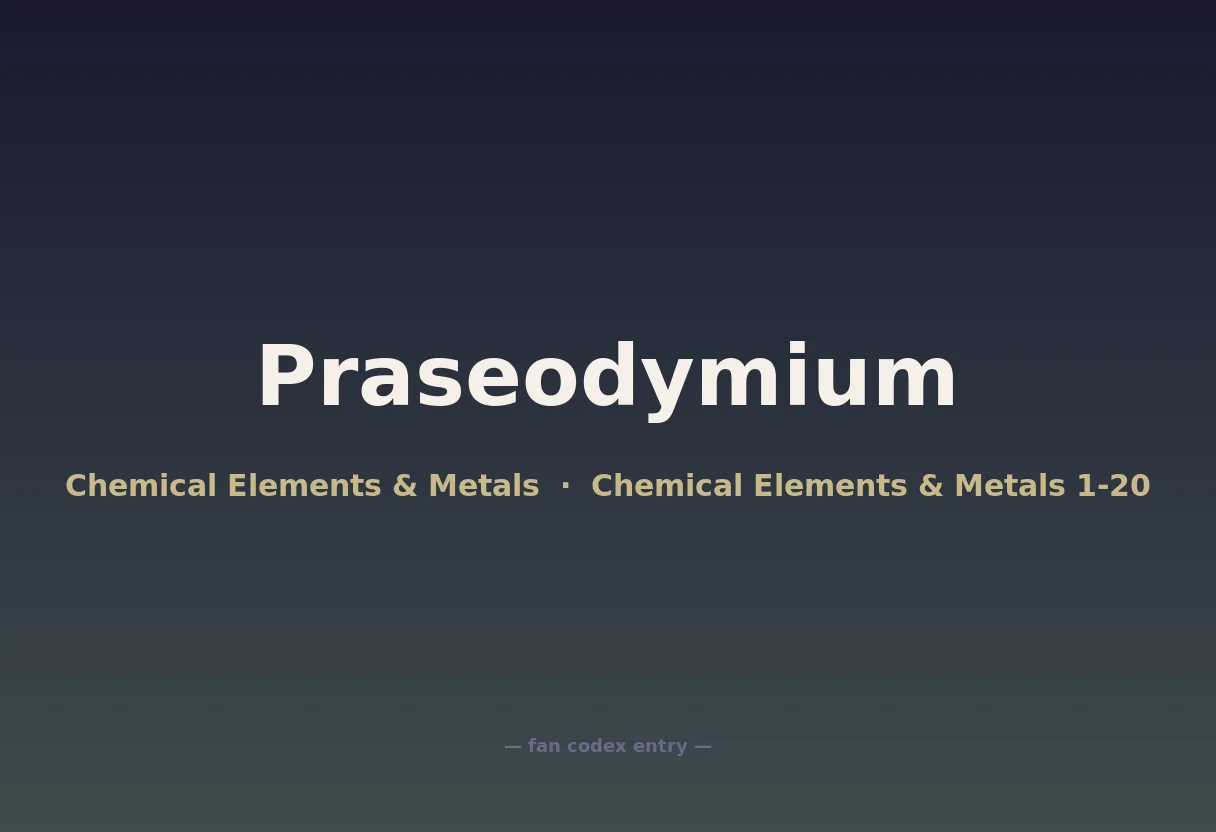 Praseodymium