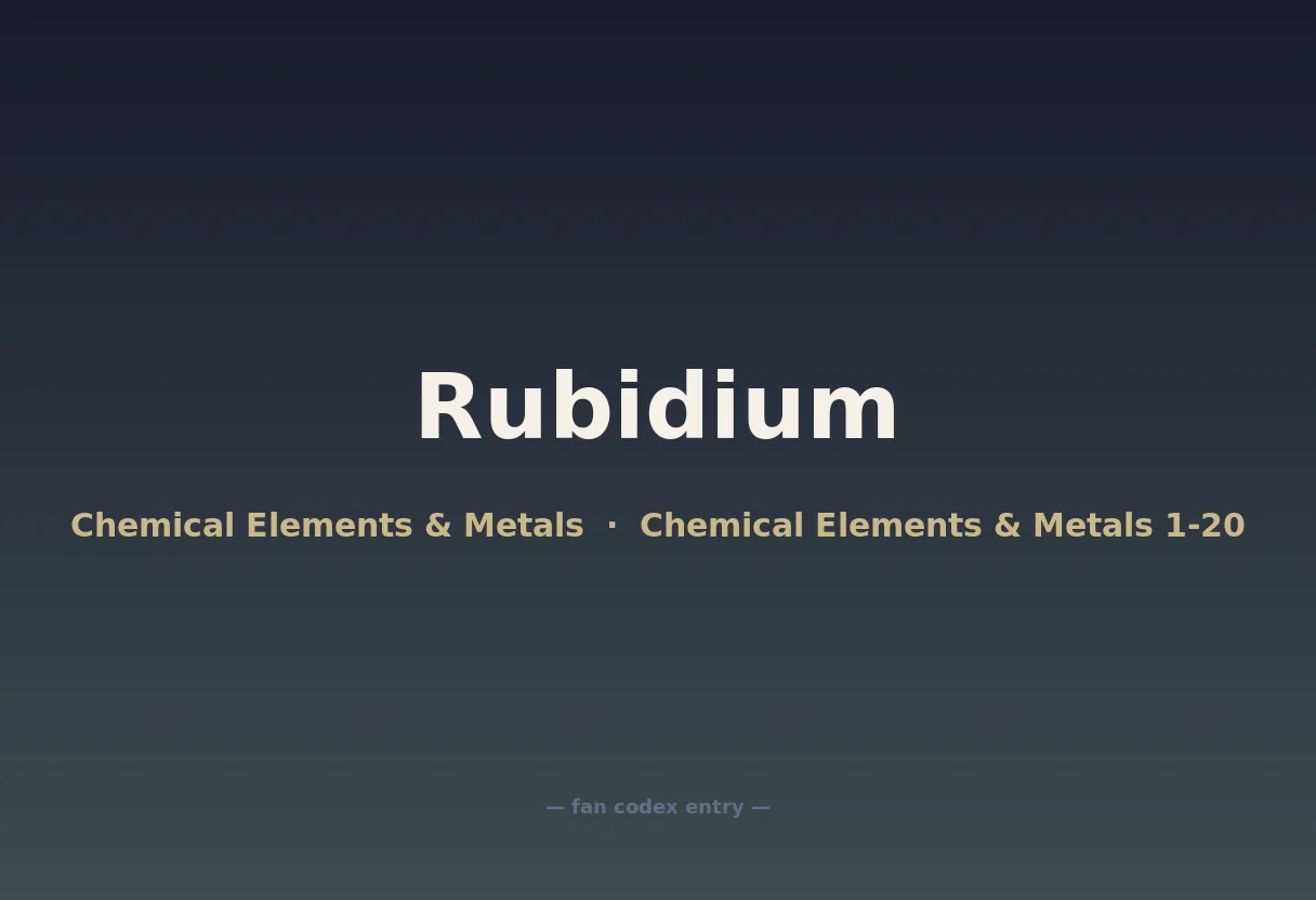 Rubidium