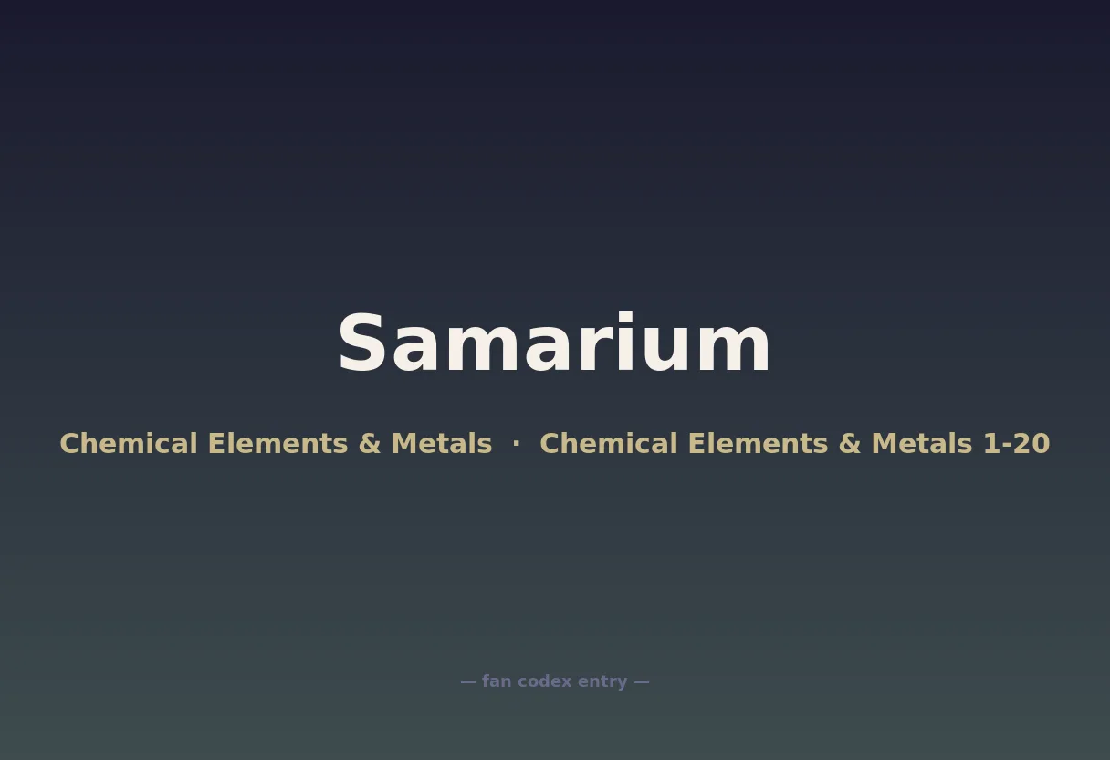 Samarium