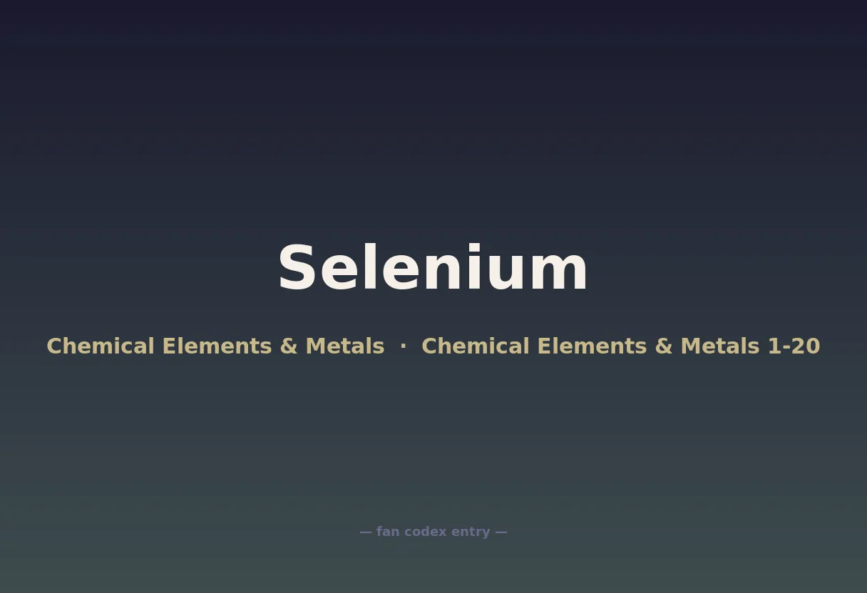 Selenium